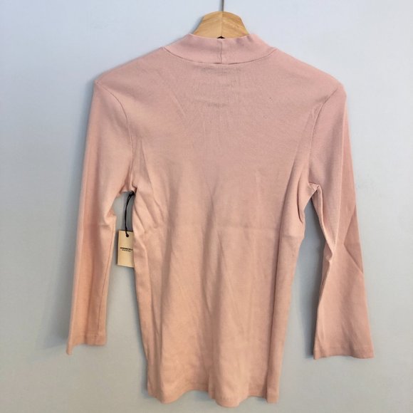 Daydream Make Art Mock Neck Top in Rose - Picture 4 of 8